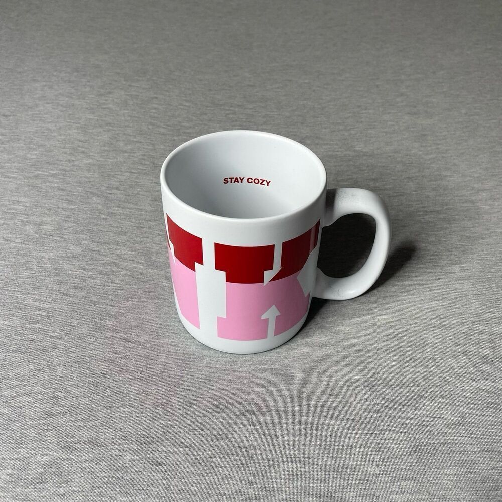 Victoria's Secret PINK Logo Stay Cozy X-Large Ceramic Coffee Mug Cup